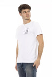 White Cotton Men's T-Shirt