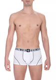 White Cotton Men's Trunk Pack