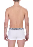 White Cotton Men's Trunk Pack