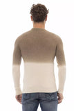 Beige Alpaca Men Sweater
