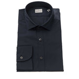 Blue Cotton Men's Shirt