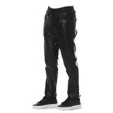 Black Lamb Leather Men Pant