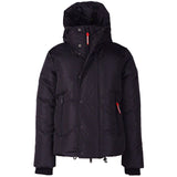 Black Nylon Men Down Jacket