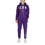 Purple Cotton Hoody