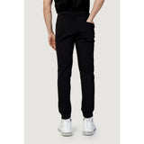Black Cotton Joggers Workout Pant