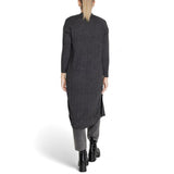 Gray Marabou Cardigan