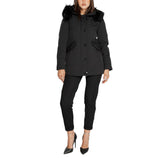 Black Polyester Parka