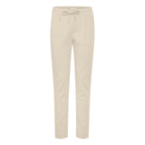Beige Polyester Pant