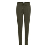 Green Polyester Pant