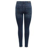 Blue Cotton Skinny Jean