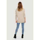 Beige Marabou Sweater