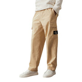 Beige Cotton Pant