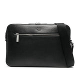 Black Calfskin Shoulder Bag