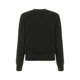 Black Cotton Sweater