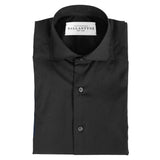 Black Cotton Men's Shirt