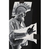 Black Cotton T-Shirt