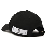 Black Cotton Men Cap