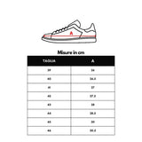 Black And White Leather Sneaker