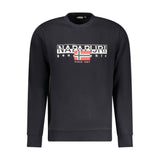 Black Cotton Men Sweater
