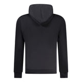 Black Cotton Men Sweater