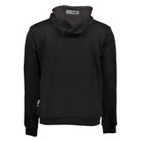 Black Cotton Men's Sweater