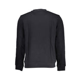 Black Cotton Men Sweater