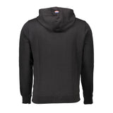 Black Cotton Men Sweater