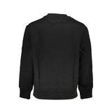 Black Cotton Men Sweater