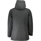 Gray Cotton Men Jacket