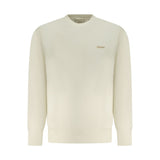 Beige Cotton Men Sweater
