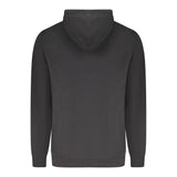 Black Cotton Men Sweater