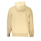 Beige Cotton Men Sweater