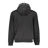 Black Cotton Men Sweater