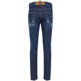 Blue Cotton Men Jeans