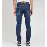 Blue Cotton Men Jeans