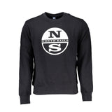 Black Cotton Men Sweater