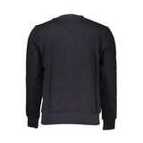 Black Cotton Men Sweater