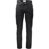 Black Cotton Men Jeans