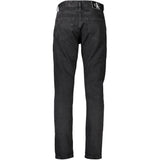 Black Cotton Men Jeans