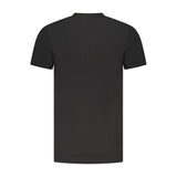 Black Cotton Men T-Shirt