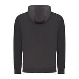 Black Cotton Men Sweater