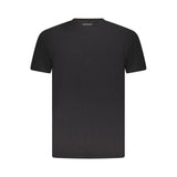 Black Cotton Men T-Shirt