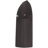 Black Cotton Men T-Shirt