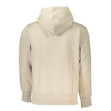 Beige Cotton Men Sweater