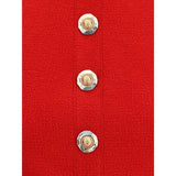 Bouclé wool crop Top