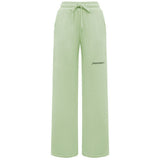 Green Cotton Women Palazzo Pants