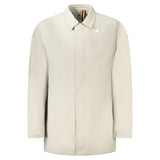 Beige Polyamide Men Jacket