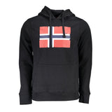 Black Cotton Men Sweater
