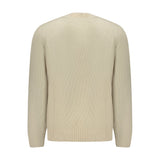 Beige Cotton Sweater