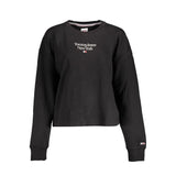 Black Cotton Women Sweater